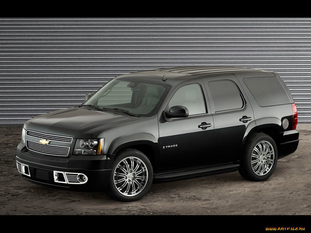 2007, chevrolet, tahoe, street, tuner, 